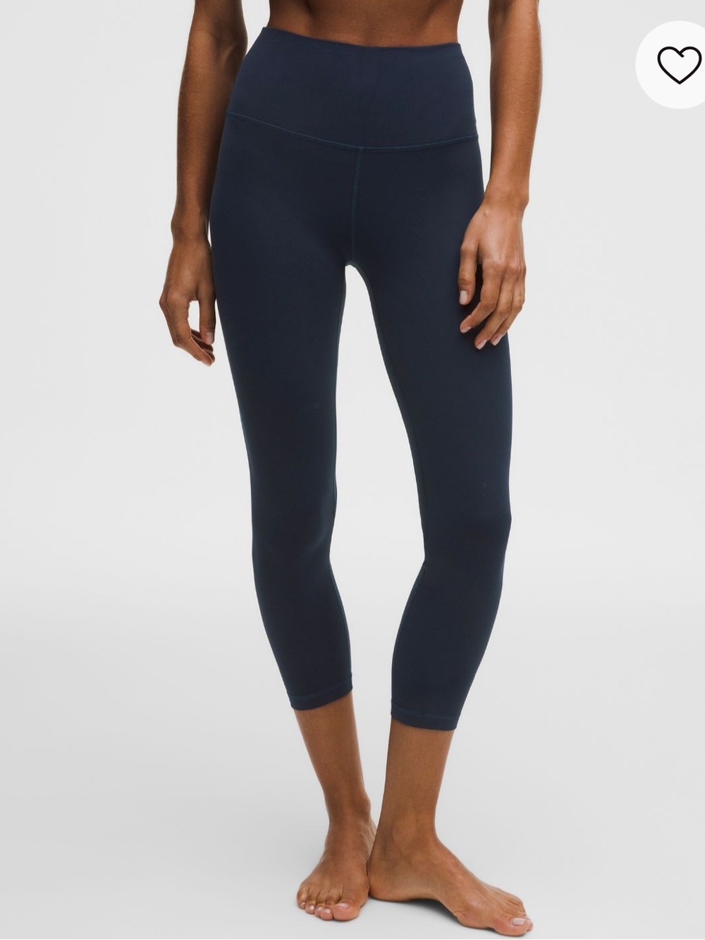 lululemon athletica Navy Cropped 23” Leggings